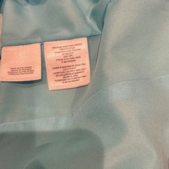 Women's size 10, Nine West, beautiful A-line dress, colors are gorgeous, pockets - Picture 9 of 9